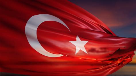 Güzel türk bayrağı resmi