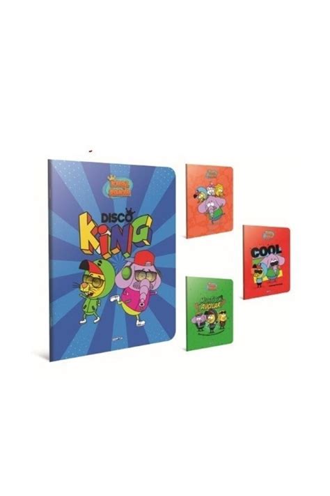 Gıpta A4 60 Yaprak Dikişli Karton Kapak Kareli Defter Yeşil Beyaz.