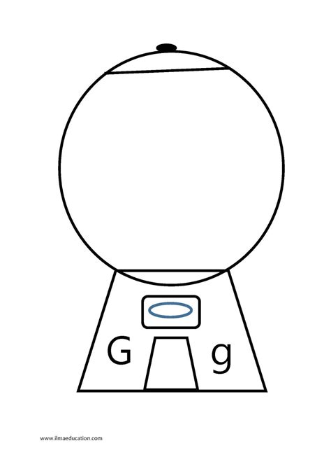G Is For Gumball Printable