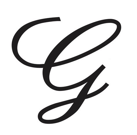 G in cursive. Greek alphabet letters and symbols. Greek letters pronunciation. 