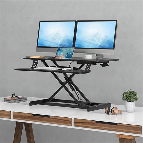 G-PACK PRO Standing Desk Converter - Height Adjustable Sit Stand …