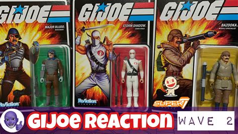 G. I. Joe ReAction Figures Wave 2 Review - YouTube