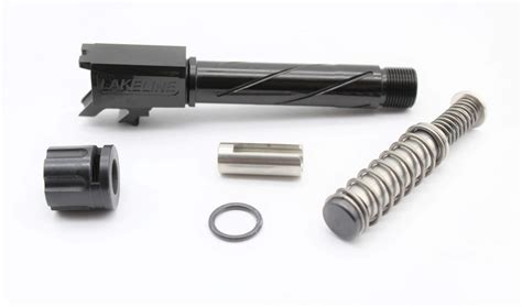 G3 threaded barrel. MPN: hk40-1.2. $249.95. Quantity: Add to Wish List. Description. Additional Information. MP5 .40 Cal 3-Lug & Threaded - 9/16 X 24 Newly manufactured US Made Melonited (nitride) MP5 .40 barrel that is 3 lugged and threaded with matching thread protector. This is a barrel offering that is made to the highest standards and tolerances and finished ... 