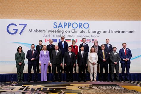 G7 building consensus for faster end to carbon emissions