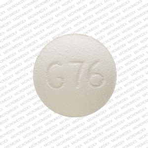 Pill Identifier results for "g 76". Search by imprint, shape, color or drug name. ... G76 Color White Shape Round View details. ... Yellow Shape Oval View details ...