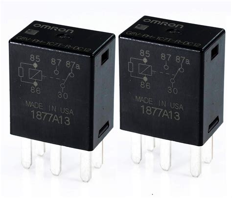 G8V-RH-1C7T-R-DC12 - Power Relay (2 Piece)