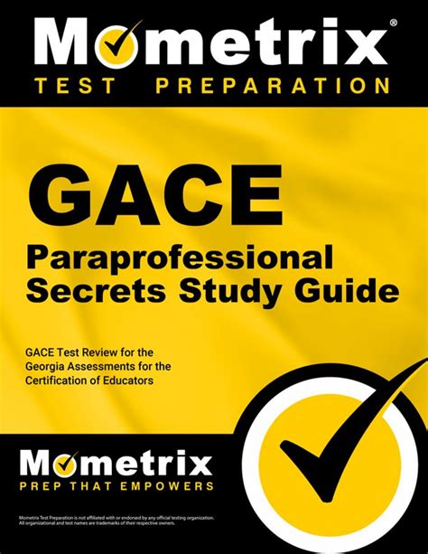 GACE Paraprofessional Study Guide & Practice Test [Prepare for the GACE