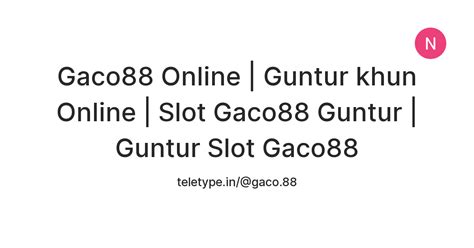 GACO88   GACO88 Official - GACO88