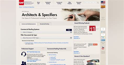GAF introduces web portal for architects and specifiers Building Design + Construction