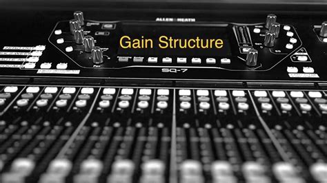 Gain structure - Biamp Cornerstone - balustradellc