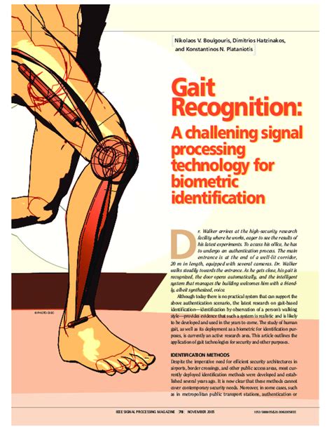 Gait recognition: a challenging signal processing technology for ... - coolestguyplanet.net
