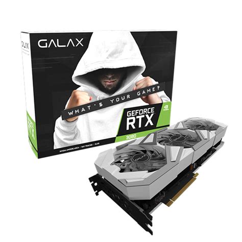 GALAX GeForce RTX 3080 LHR 10GB EX GAMER White (1-Click OC)