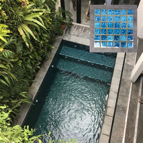 Galeri Mozaik Kuda Laut Mass - Mozaik Kolam Renang - balustradellc
