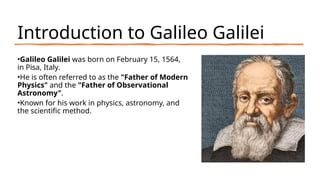 Galileo Galilei: College Physics I – Introduction Study... - balustradellc