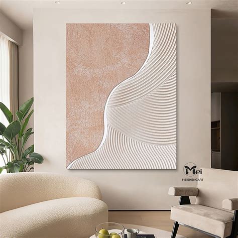 Gallery Wall Art Painting Contemporary Abstract Canvas 3D Textured ... - balustradellc