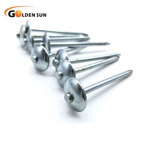 Galvanized Roofing Nails With Umbrella Head - balustradellc