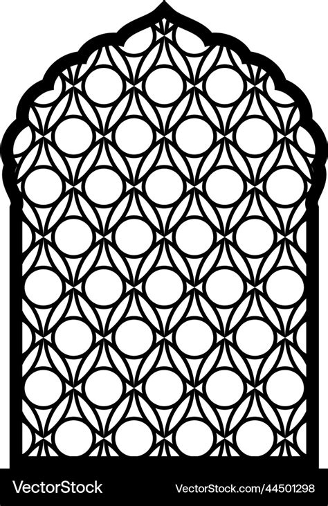 Gambar Arabic window graphics - Shutterstock - balustradellc