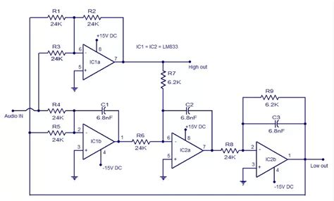 Gambar Rangkaian Crossover Aktif : Penjelasan Lengkap - balustradellc