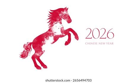 Gambar tanpa royalti 2026 symbol watercolor - Shutterstock - balustradellc