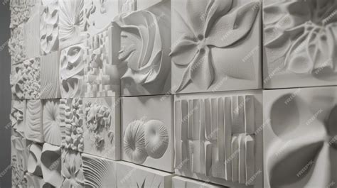 Gambar tanpa royalti 3d printed tiles - Shutterstock - balustradellc