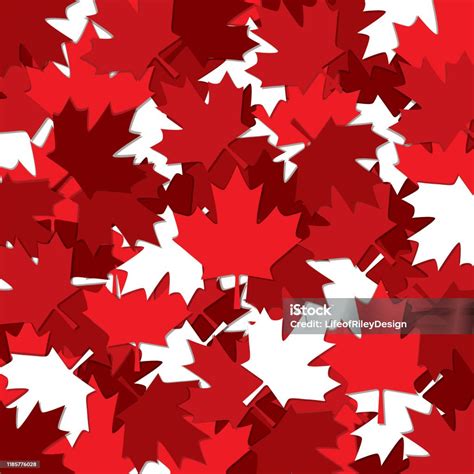 Gambar tanpa royalti Canadian maple leaf scatter - Shutterstock - balustradellc