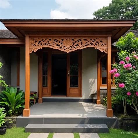 Gambar tanpa royalti Gebyok jawa - Shutterstock - balustradellc