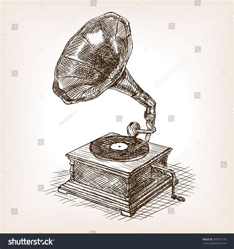 Gambar tanpa royalti Gramophone old - Shutterstock - balustradellc