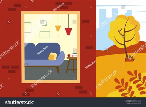 Gambar tanpa royalti Living room cozy wall - Shutterstock - balustradellc