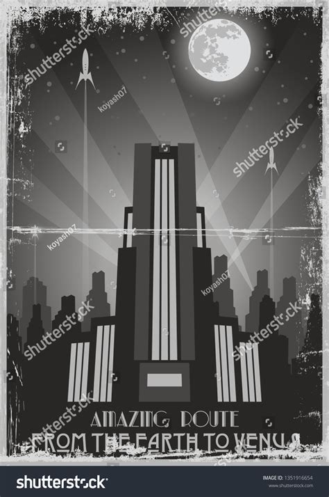 Gambar tanpa royalti Movie retro posters - Shutterstock - balustradellc
