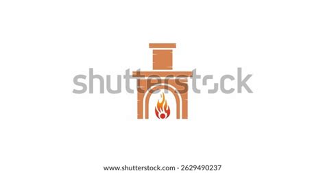 Gambar tanpa royalti Open fireplace wood - Shutterstock - balustradellc