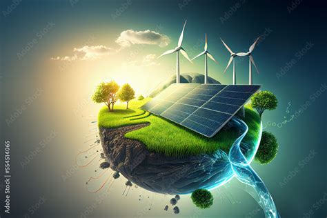 Gambar tanpa royalti Renewable energies and nature - raincitystudios.com