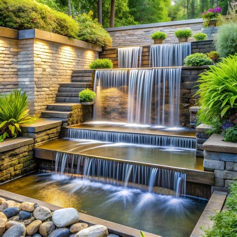 Gambar tanpa royalti Water fall cascading water - Shutterstock - raincitystudios.com