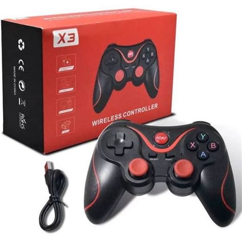 Gamepad X3 ORIGINAL Bluetooth smartphone joystick PC holder - balustradellc