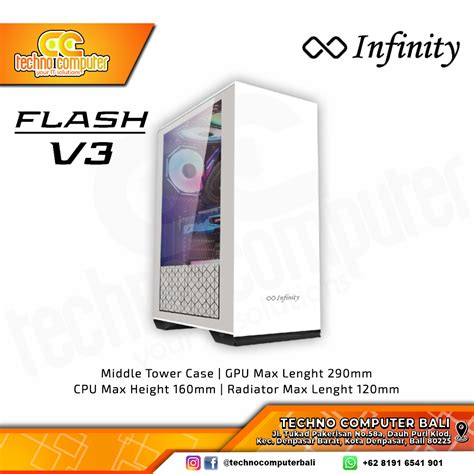 Gaming PC Case INFINITY FLASH V3 - balustradellc
