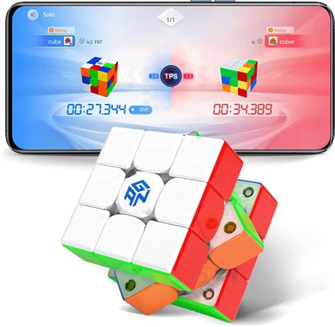 GAN 356 i Carry, Stickerless Speed Cube Tracciamento ... - Amazon