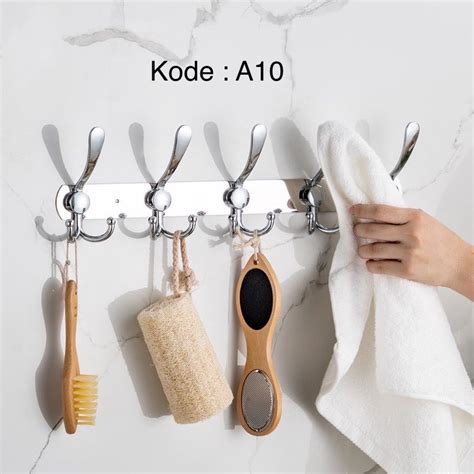 Gantungan Baju Tempel Dinding - balustradellc