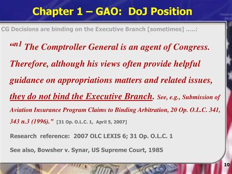 GAO DECISIONS MAY NOT BE BINDING, BUT THEY CANNOT BE …