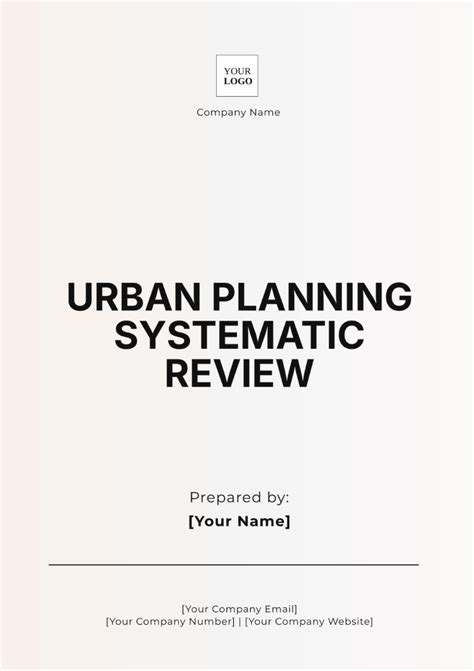 Gaps in urban planning: A systematic review of policy-making in the ... - balustradellc