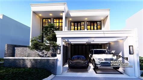 Garasi Mobil Rumah Mewah - Desain Rumah Baru - balustradellc