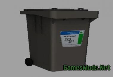 GARBAGE CANS V1.0 » GamesMods.net - FS19, FS17, ETS 2 mods