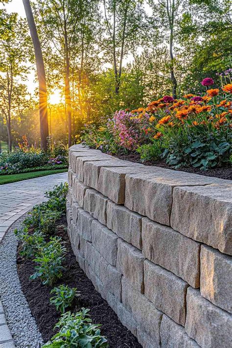 Garden Retaining Wall Ideas and Costs - hipages - balustradellc