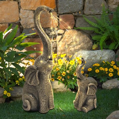 Garden Statues Elephant Outdoor - Etsy - muktibox.com