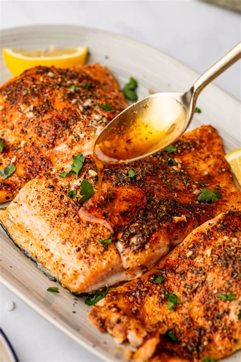 Garlic Butter Salmon recipe - RecipeTin Eats - balustradellc