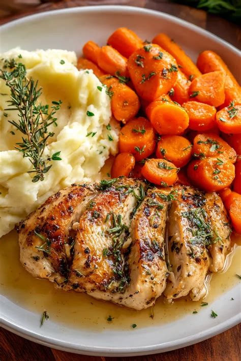 Garlic Herb Chicken with Mashed Potatoes Prep Time: 15 ... - balustradellc