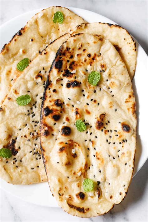 Garlic Naan Recipe - The Cooking Foodie - balustradellc
