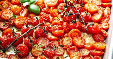 GARLIC ROASTED CHERRY TOMATOES RECIPE - Forfoodiefriends - balustradellc