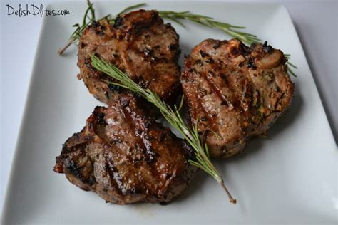 Garlic Rosemary Grilled Lamb Chops - Simply Delicious - balustradellc