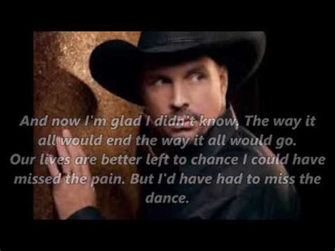 GARTH BROOKS - GARTH BROOKS - THE DANCE LYRICS - SongLyrics.com