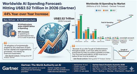 Gartner Says AI Spending Will Hit $2.5 Trillion in 2026. Here Are 3 ... - balustradellc