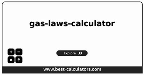 Gas laws calculator - EniG. Tools - wintechmobiles.com